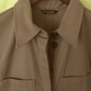 Massimo Dutti Khaki Jumpsuit New With Tag